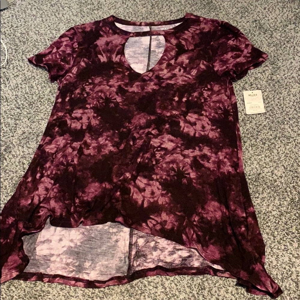 Dark purple top